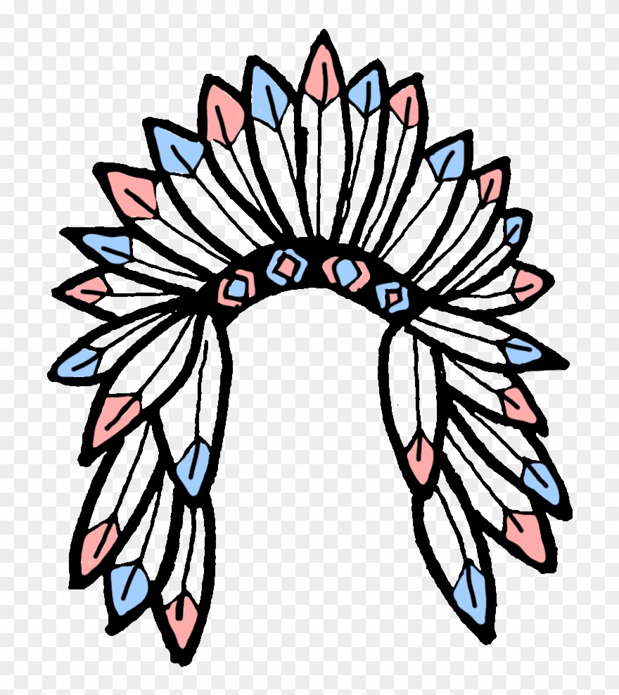 Native - Native American Headdress Transparent Clipart