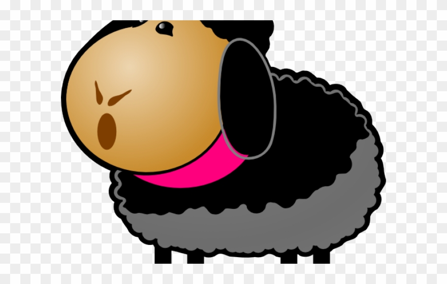 Indian Clipart Sheep - Baa Baa Black Sheep Clip Art - Png Download