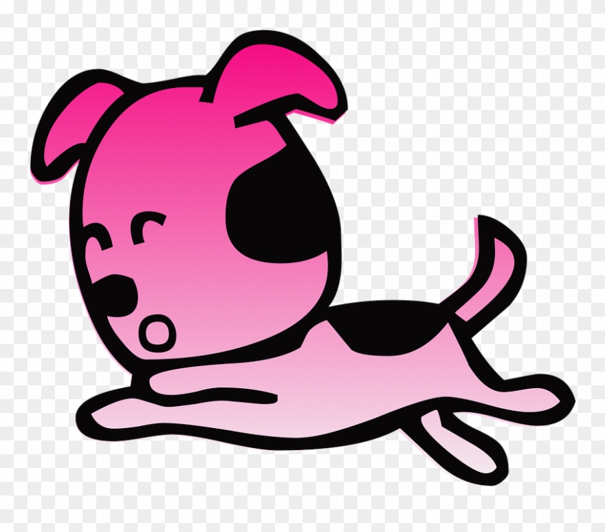 Cute Cartoon Dog 6, Buy Clip Art - Con Chó Hoạt Hình Động - Png Download