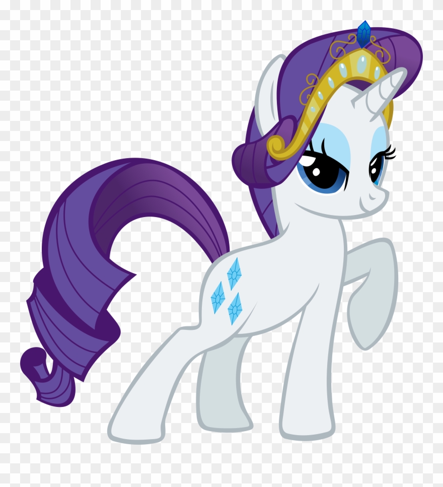 Rarity My Little Pony Clipart - Pony Friendship Is Magic Rarity - Png Download