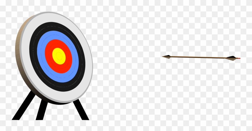Clipart Free Download Motion Graphics With Tom - Arrow On Target Gif - Png Download