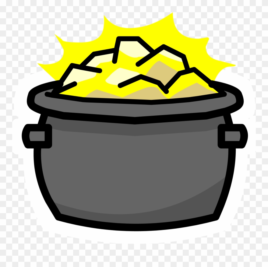 Emerging Pot Of Gold Pictures Image O Pin Png Club - Pot Of Gold Png Clipart