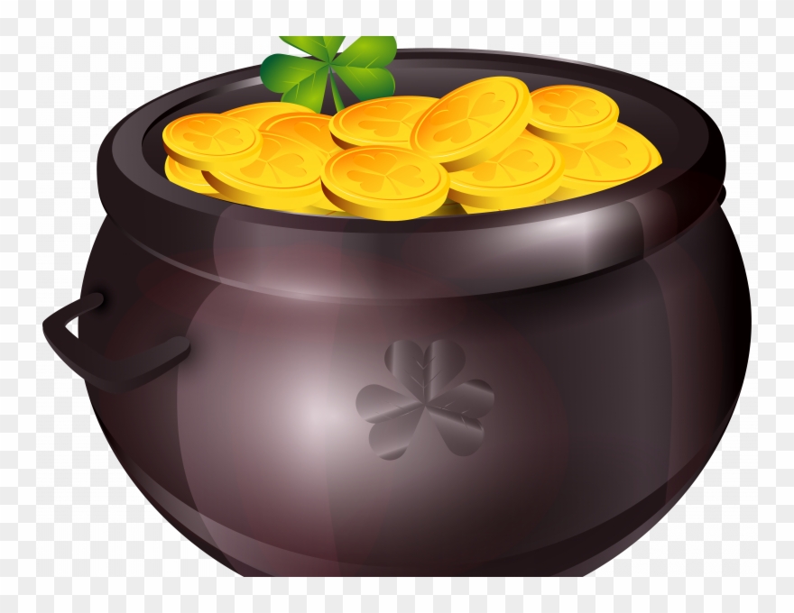 Download Terrific Pot Of Gold Pictures Clipart