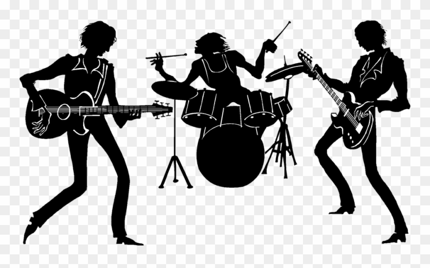 Live Band Cliparts 1, Buy Clip Art - Banda De Musica Png Transparent Png