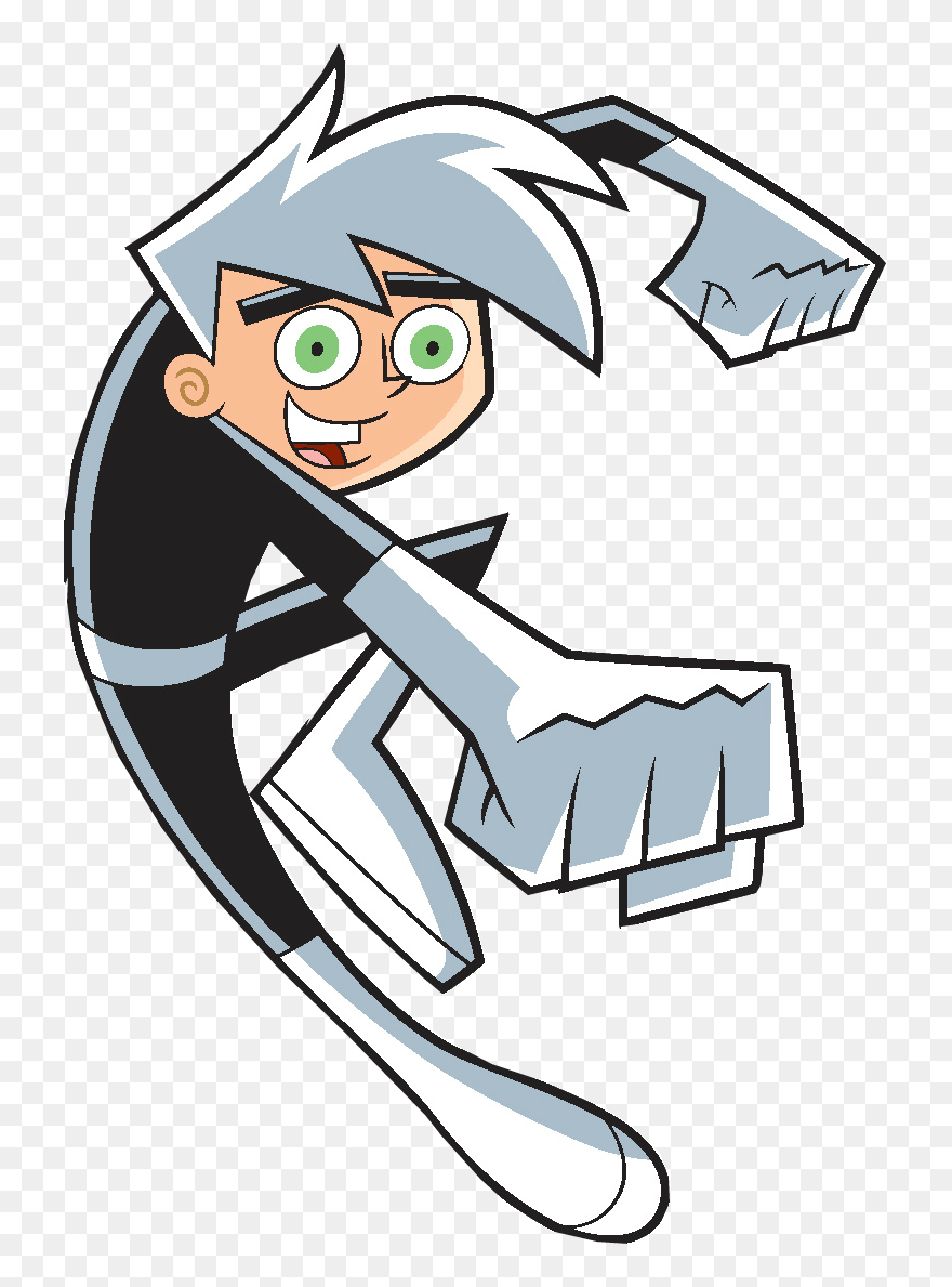Danny Phantom Render - Cartoon Danny Phantom Clipart
