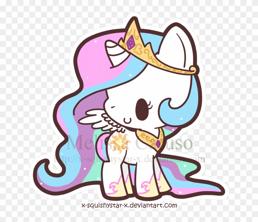 Meep My Little Pony Princess, Mlp My Little Pony, My - My Little Pony Kawaii Clipart