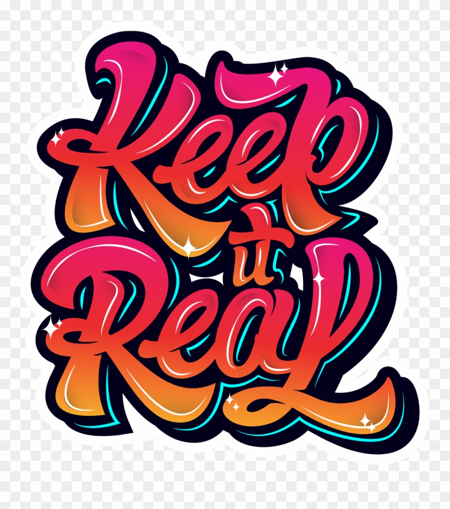 Keep It Real Graffiti Clipart