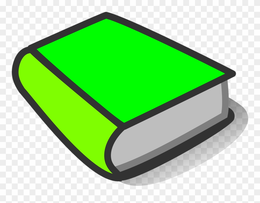 Green Book Clip Art - Png Download