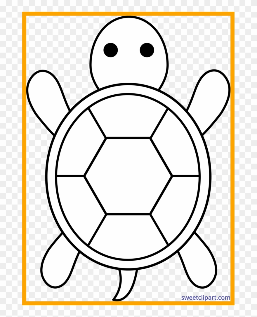 Clipart Baby Dove - Colouring Page Of Turtle - Png Download