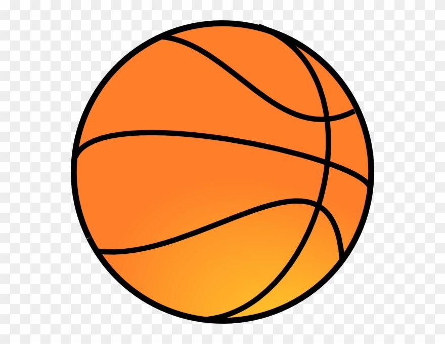 Ball Clip Art At Clker - Cartoon Basketball Ball Png Transparent Png