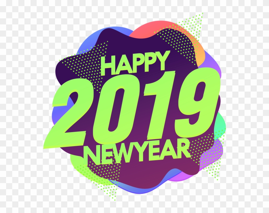 Happy 2019 New Year Png Image - Happy New Year 2019 Png Clipart