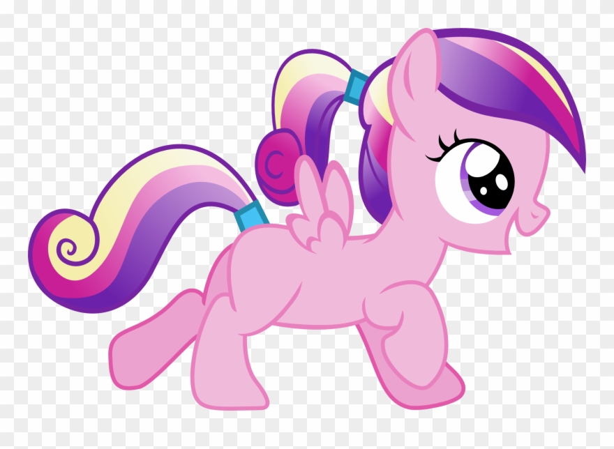 My Little Pony Coloring Pages Rainbow Dash Filly Vector - My Little Pony Princess Cadence Filly Clipart