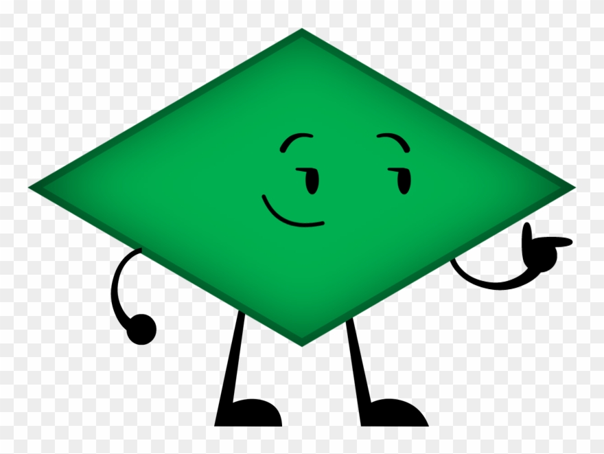 Rhombus Images Clip Art - Rhombus - Png Download