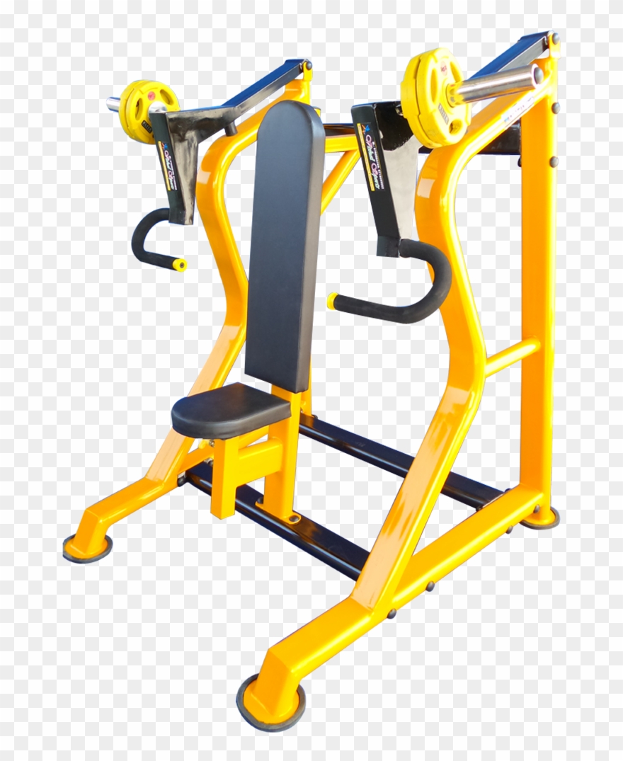 And Fitness Commercial Incline Chest Press Free - Exercise Equipment Clipart