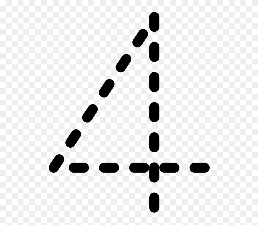 Line Shop Of Library Buy Clip Art - Number Tracing Clipart Black And White - Png Download