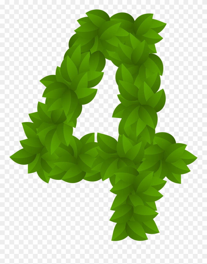 Number Four Clipart - Png Download