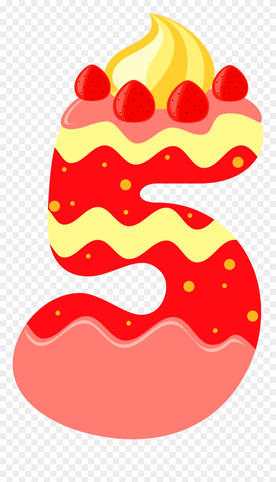 Cartoon Png Sweet Number Clipart