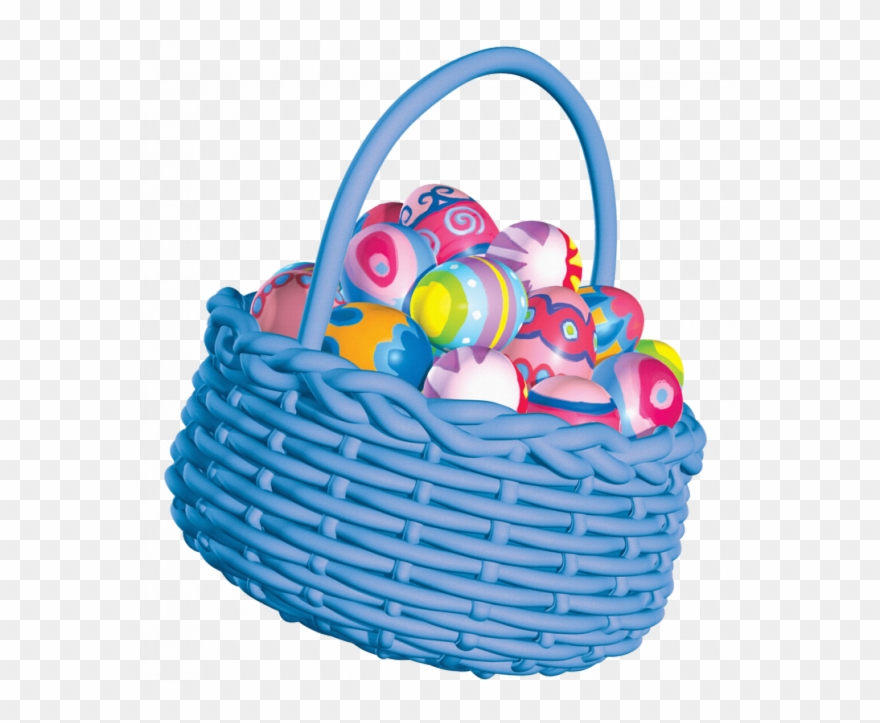 Tubes, Clipart De Páscoa - Easter Basket Clipart Png Transparent Png