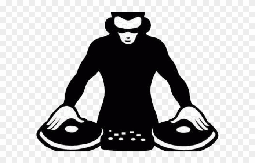 Record Player Clipart Clip Art - Apple Dj - Vinyl Macbook Laptop Decal Sticker Graphic - Png Download