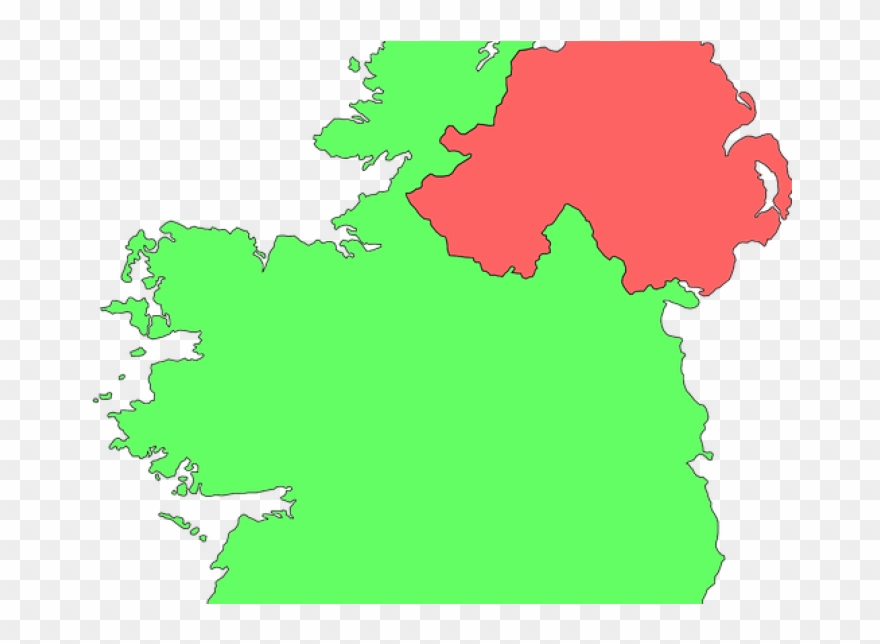 Kilkenny Councillors Back Border Poll, Referendum On - Map Of Ireland Png Clipart