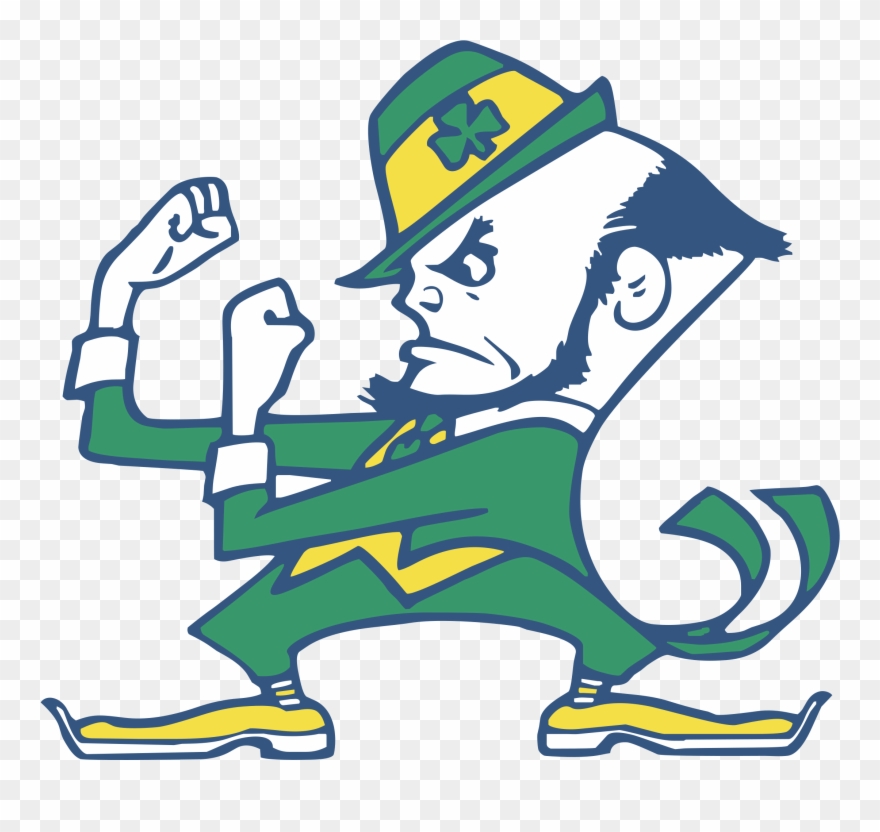 Irish Clipart Svg - Notre Dame Fighting Irish Logo Png Transparent Png