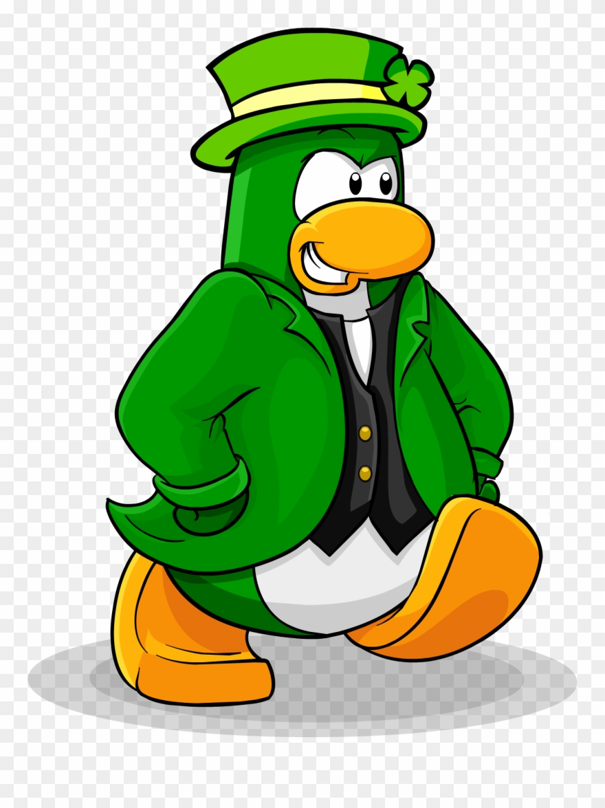 Leprechaun Clipart File - Club Penguin - Png Download