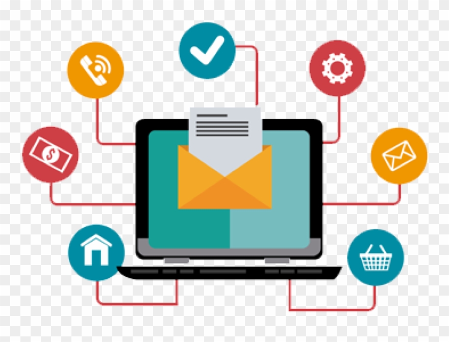 Clipart Free Marketing Email Campaign Event - Marketing Por Correo Electronico - Png Download