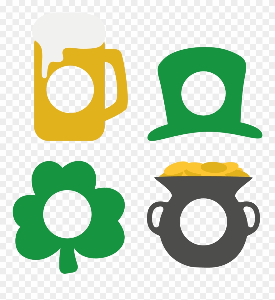 St Patrick - Monogram Clipart