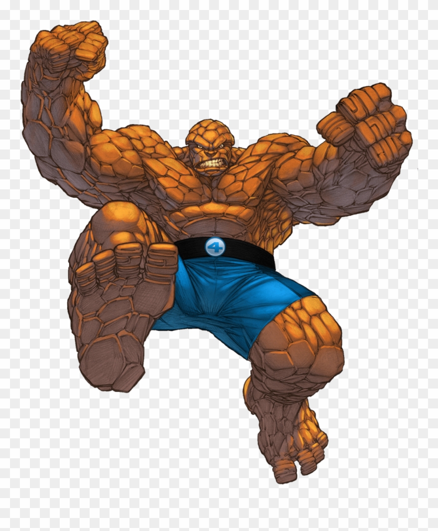 Fantastic Four The Thing Art Clipart