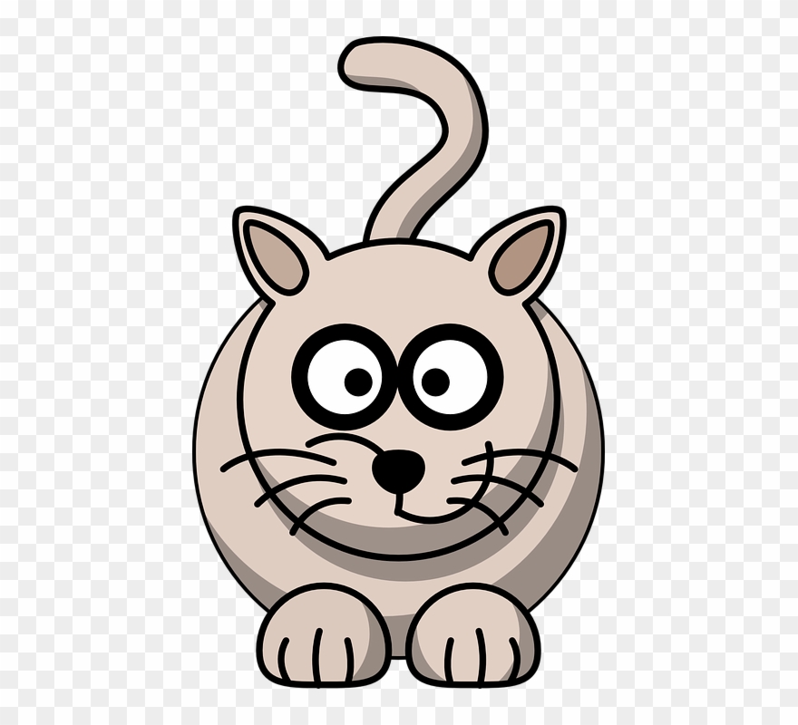 Cartoon Animals Images Black And White Clipart