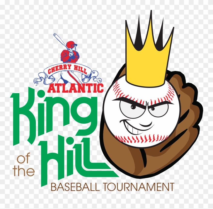 2018 Chall King Of The Hill Baseball Tournament Clipart - Cartoon - Png Download