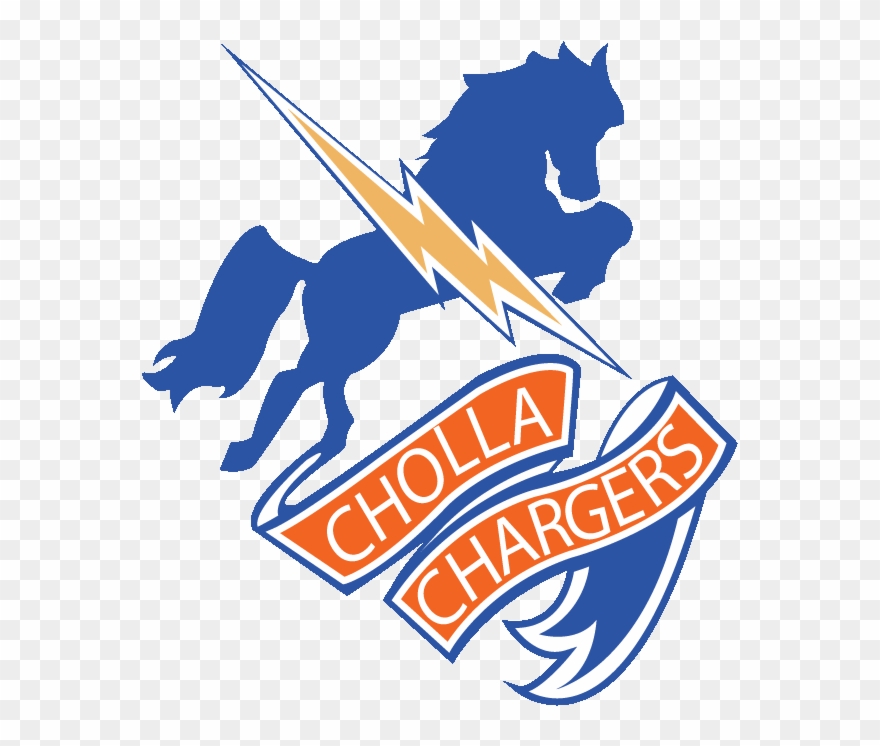 Cholla Charger - Cholla High School Chargers Clipart