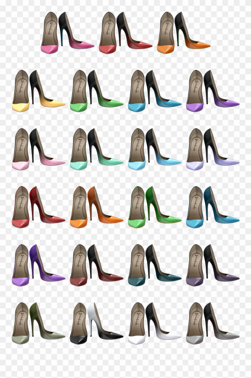 All Shoes Come With A Hud That Lets You Pick From Your Clipart