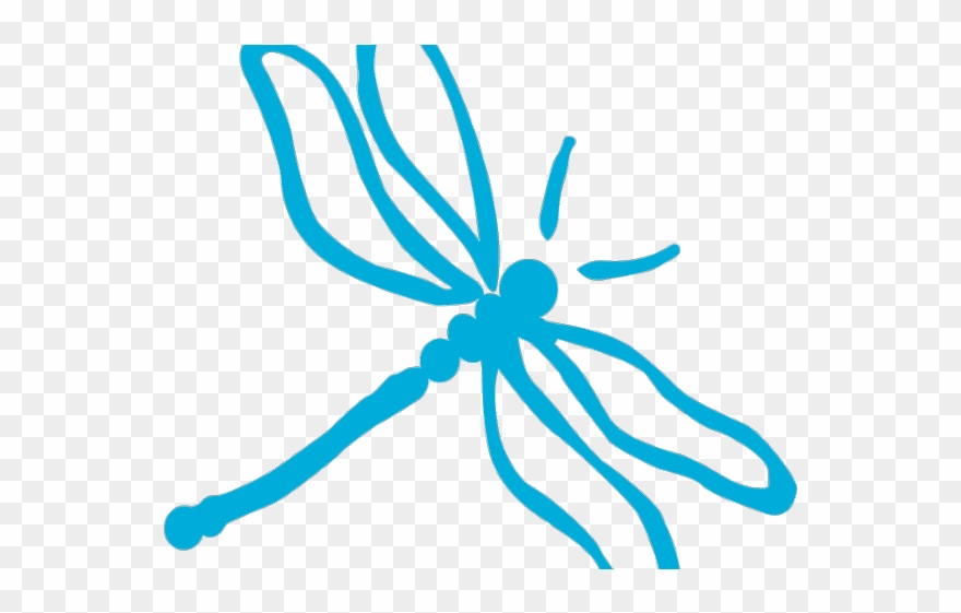 Dragonfly Clipart Transparent Background - Clip Art - Png Download