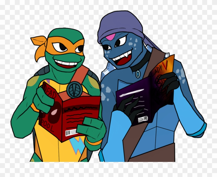 Clip Art Royalty Free Rottmnt Your Ocs Mikey And Kameko - Rottmnt Mikey - Png Download