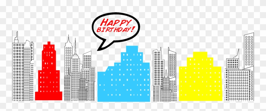 Provo City Events - Happy Birthday Superheroes Png Clipart