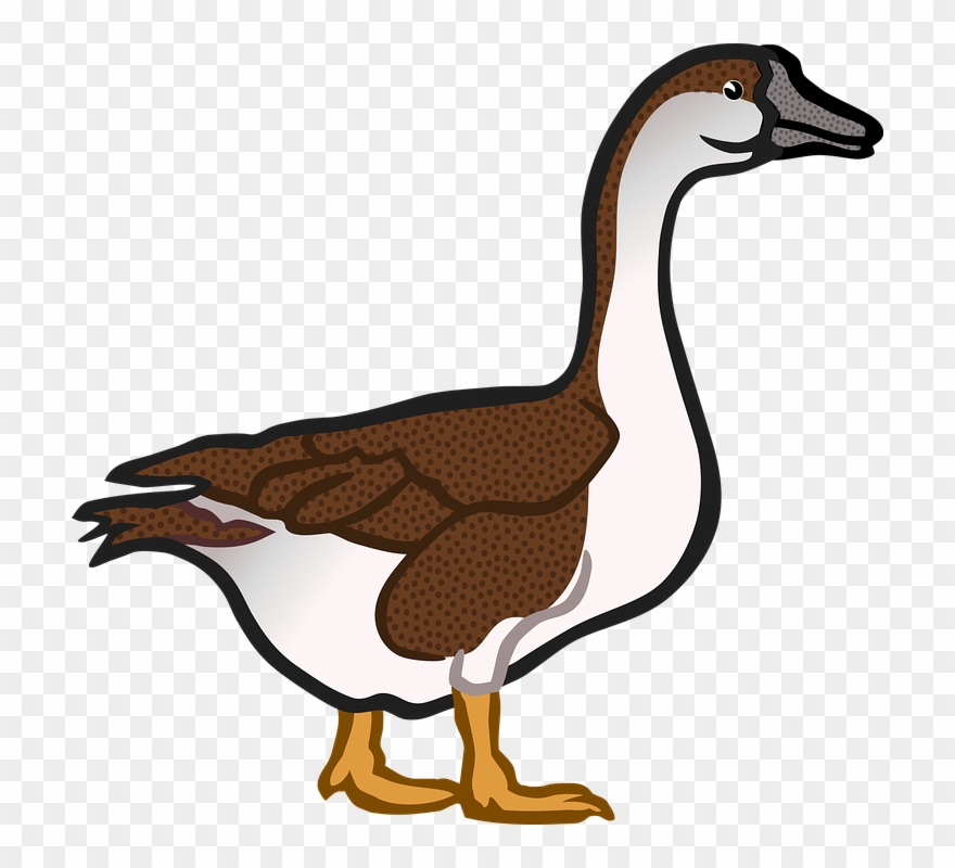 Easter Goose Cliparts 5, Buy Clip Art - Goose Clipart Png Transparent Png