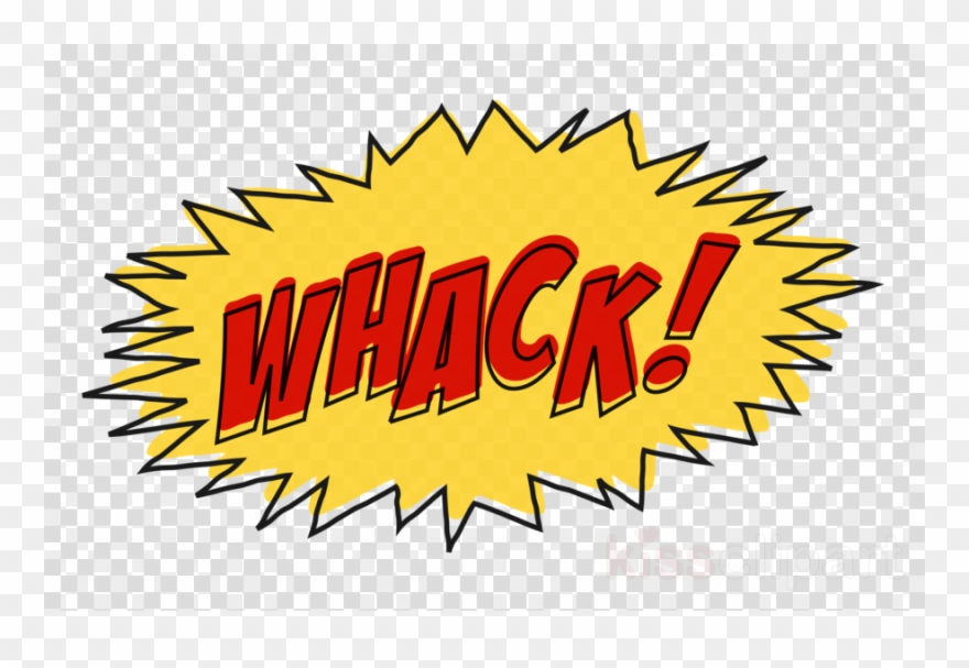 Boom Pow Whack Clipart Comic Book Comics T-shirt - Comic Sound Effect Png Transparent Png