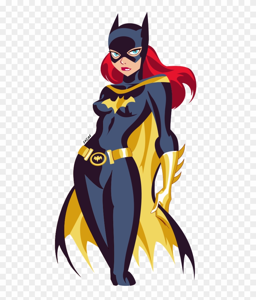 Bruce Timm Batgirl Clipart