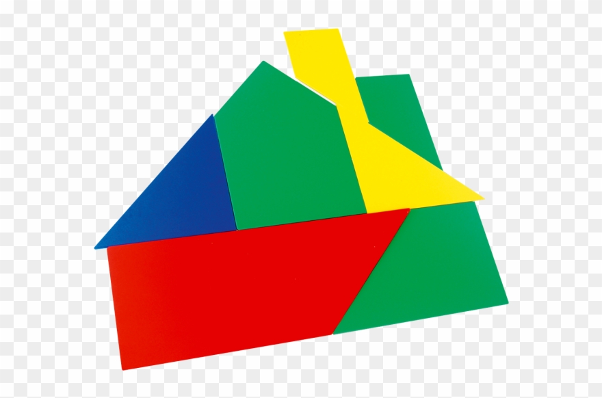 Tangram Gigante - Education Clipart