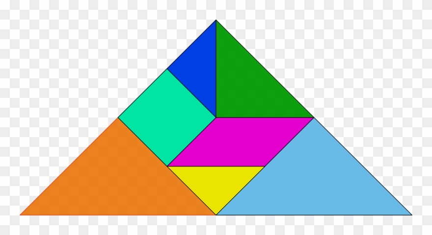 Beneficios Del Tangram Para Niños - Figuras Geometricas Con Tangram Clipart