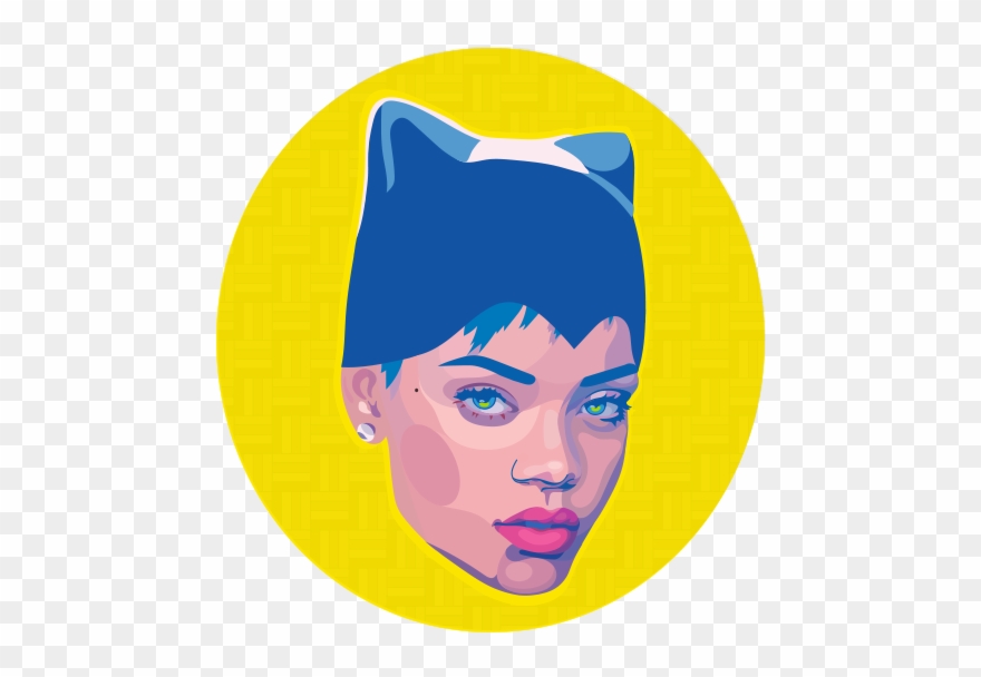 Rihanna Clipart Superhero - Illustration - Png Download