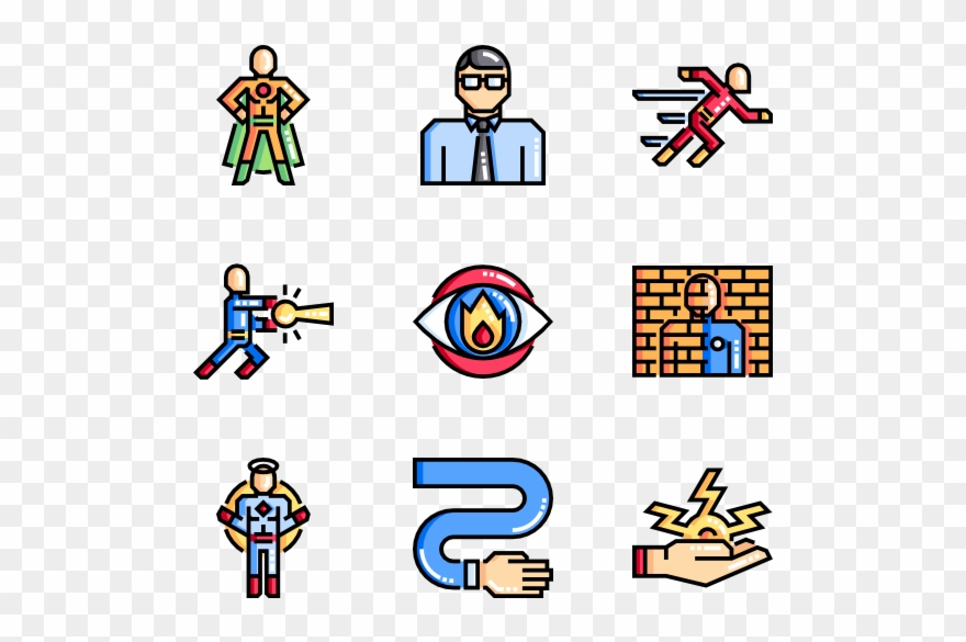 Superhero - Icon Clipart