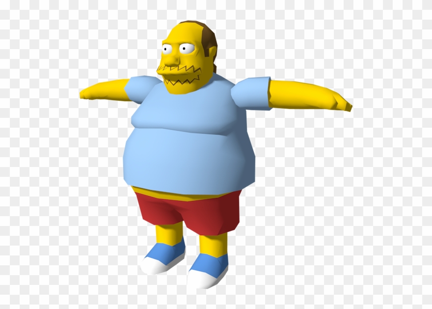 Download Zip Archive - Simpsons Hit And Run Comic Book Guy Clipart