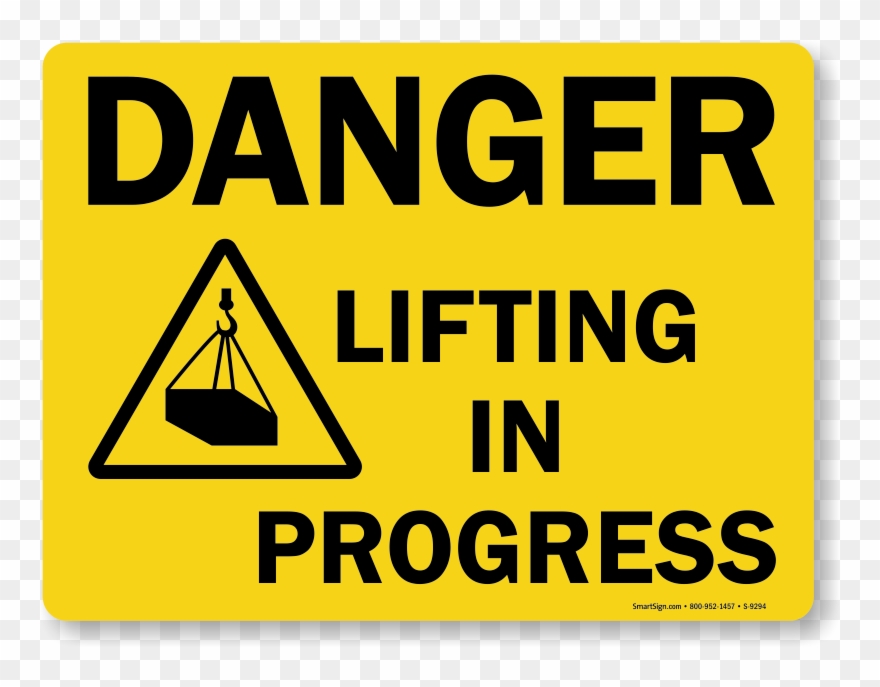 Free Download Lifting Operations Exclusion Zone Clipart Danger