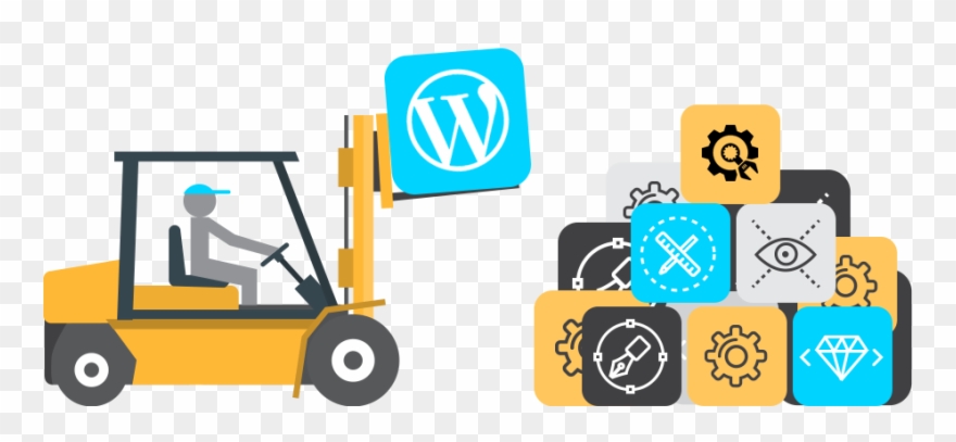 Forklift - - Wordpress Icon Clipart