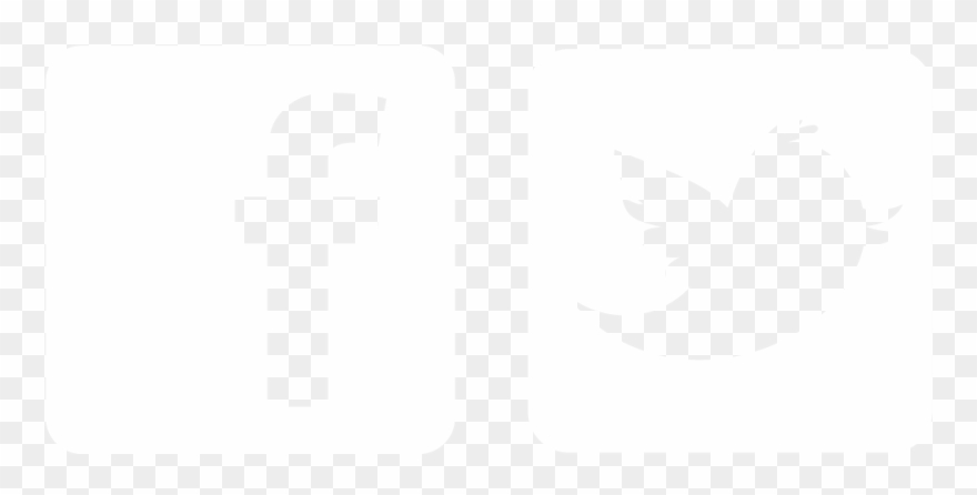 Free White Facebook Icon - Facebook Twitter Icons White Clipart