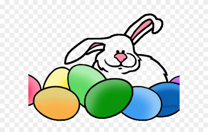 Rabbit Clipart Easter - Clip Art - Png Download