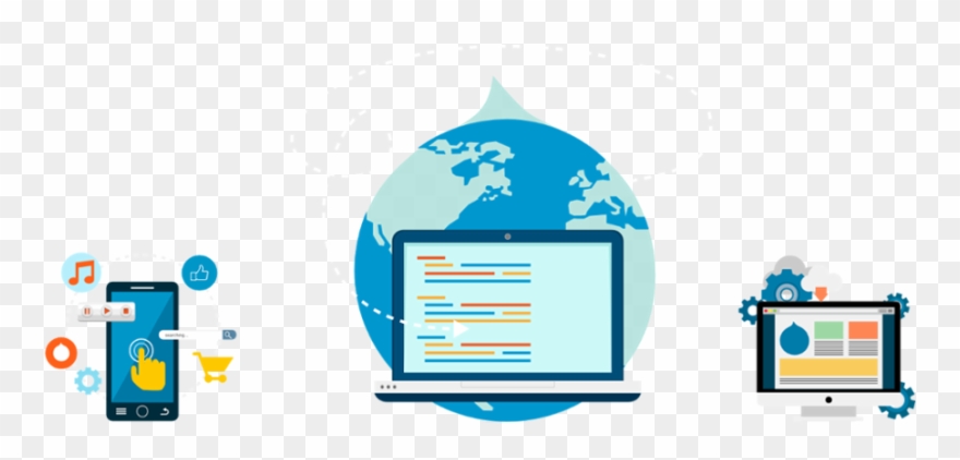 Drupal Support Clipart