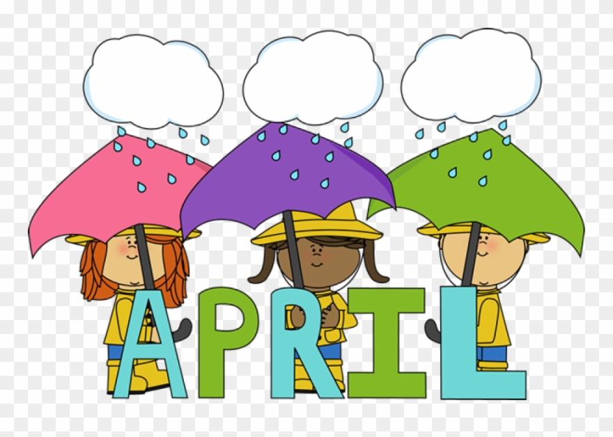 April Is Upon Us And As The Saying Goes - April Clip Art - Png Download